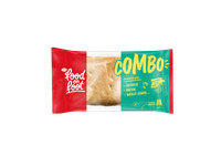 Sumuštinis COMBO su vištiena, šonine ir česnakiniu padažu, 240 g
