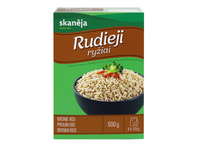 Rudieji ryžiai SKANĖJA, 500 g