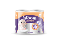 Tualetinis popierius BLOOM COMFORT SOFT ORANGE, 3 sluoksnių, 4 vnt.