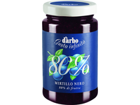 Mėlynių užtepas D'ARBO, 80%, 250 g