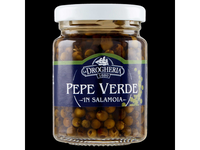 Žalieji pipirai LA DROGHERIA, sūryme,750g/ 400 g
