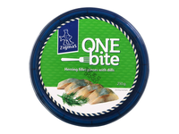 Silkių filė gabaliukai ZIGMAS ONE BITE su krapais, 210 g