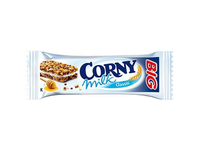 Javainių batonėlis CORNY Big, su pieniniu pertepimu, 40 g