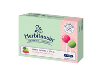 HERBITASSIN ledinukai, aviečių ir obuolių skonio, N4