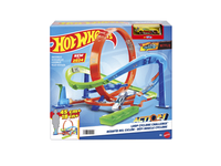 Žaislinė automobilių trasa su greitėjimo kilpa HOT WHEELS, 1 vnt.