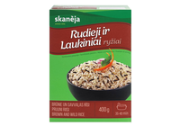 Rudieji ryžiai SKANĖJA, 400 g