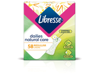 Higieniniai įklotai LIBRESSE NATURAL CARE NORMAL, 58 vnt.