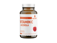 ECOSH biologiškai aktyvus vitaminas C su acerola, 90 kapsulių