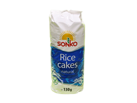 Ryžių trapučiai SONKO NATURAL, 130 g