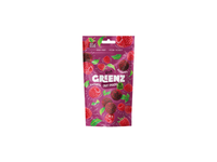 	Vaisių ir sėklų užkandžiai RŪTA GREENZ su avietėmis, 80 g