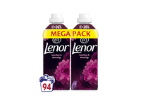 Minkštiklis LENOR Lotus Flower & Diamond Figs, 2 x 47 skalb., 2 x 987 ml