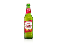 Alaus kokteilis UTENOS, Radler, braškių ir bananų, 4,2%, 0,5l, butelis