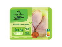 Švž. broilerių, užaugintų be antibiotikų, blauzdelės be sąn., 500 g