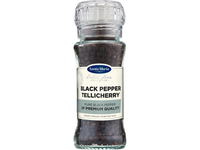Juodieji pipirai malūnėlyje SANTA MARIA TELLICHERRY PEPPER, 70 g