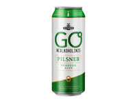 Alus GO PILSNER NEALKOHOLINIS, 0,5 l, skard.