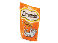 Kačių skanėstas DREAMIES su vištiena, 60 g