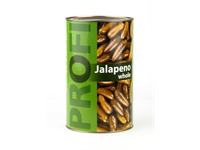Žali jalapenai PROFI, konservuoti, acte, 4,25kg/2,2kg