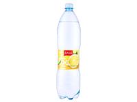 Gazuotas citrinų ir žaliųjų citrinų skonio vanduo RASA LIGHT, 1.5 l