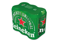 Alus HEINEKEN, 5 %, 6 x 500 ml