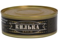 Kepti šprotai aliejuje, 240 g