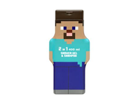 MINECRAFT 2IN1 dušo želė ir plaukų šampūnas, 400 ml