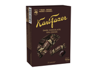 Juodojo šokolado (70 %) saldainiai KARL FAZER, 150 g