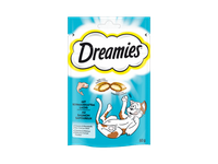 Kačių skanėstas DREAMIES su lašiša, 60 g