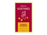 SOSTINĖS saldainiai su mangais ir bergamotėmis PERGALĖ, 170 g