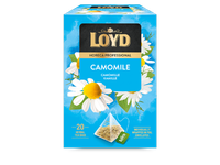 Žolelių arbatos gėrimas LOYD HORECA ramunėlių skonio, piramidė, 20 x 1,5g