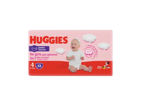 Sauskelnės-kelnaitės HUGGIES PANTS MEGA GIRL 4 dydis, 8-14 kg, 52 vnt.