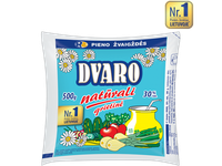 Grietinė DVARO, 30%, maišelyje, 0,5 l