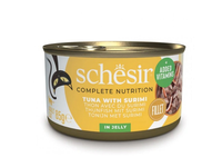Kačių ėdalas SCHESIR CAT, Su tunu ir krabais, 85 g