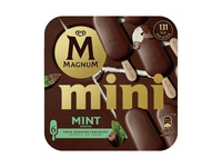 Valgomieji ledai MAGNUM MINI, mėtų skonio, 249 g