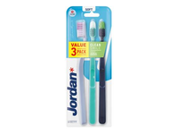 JORDAN CLEAN SMILE SOFT dantų šepetėlis 2 + 1