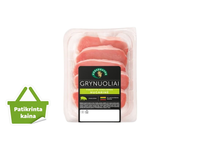 Pjaustyta kiaulienos nugarinė GRYNUOLIAI, 360g