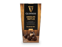 Juodojo šokolado saldainiai GUINNESS, su triufeliais, 135 g