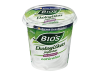 Ekologiškas jogurtas BIOS be laktozės, 3,8% rieb., 370 g