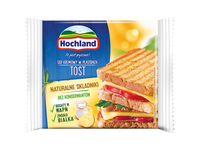 Pjaustytas lydytas sūris HOCHLAND TOAST (19%), 130g