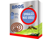 Spiralės nuo uodų BROS, 10 vnt.