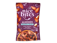 Migdolai skrudinti ir sūdyti NICE BITES, 150 g