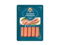 Virtos LIETUVIŠKOS pieniškos dešrelės, KLAIPĖDOS MĖSINĖ, a.r. 260g