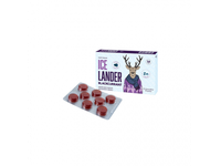 Icelander pastilės Blackcurrant, 16 pastilių