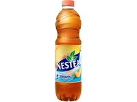 Negazuotas  persikų sk. gaivusis gėrimas su juod. arbatos ekstraktu "Nestea", 1,5L