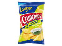 Traškučiai CRUNCHIPS X-CUT griet. sk., 130 g