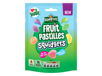 Vaisių sk. gumin. ROWNTREES  SQUIDGERS, 120 g