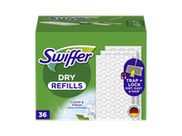 Sausos šluostės SWIFFER, papildymas, 36vnt