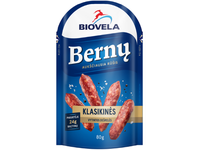 Vytintos BERNŲ dešrelės BIOVELA, aukščiausia rūšis, 80 g