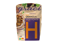 Funkcinė granola GRACI HIGH POWER PROTEIN su cinku, geležimi, 300 g