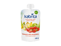 Tyrelė KABRITA su ožkų pienu,ban.,br.ir ob.,nuo 6 mėn.,100g, 100 g