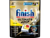 Indaplovių kapsulės FINISH Powerball Ultimate Plus Lemon, 45 vnt